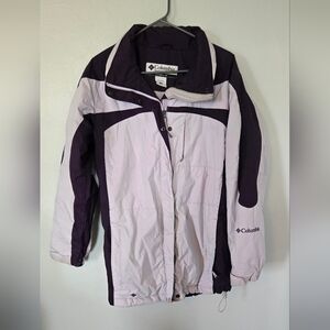 Columbia Purple Waterproof Jacket Size Medium